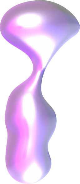 Y2K Fluid Pearl 3D Letter I